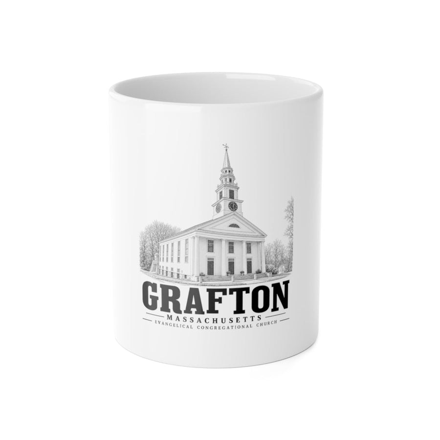 Grafton Evangelical Congregational Church 11 oz Ceramic Mug - White - front product view