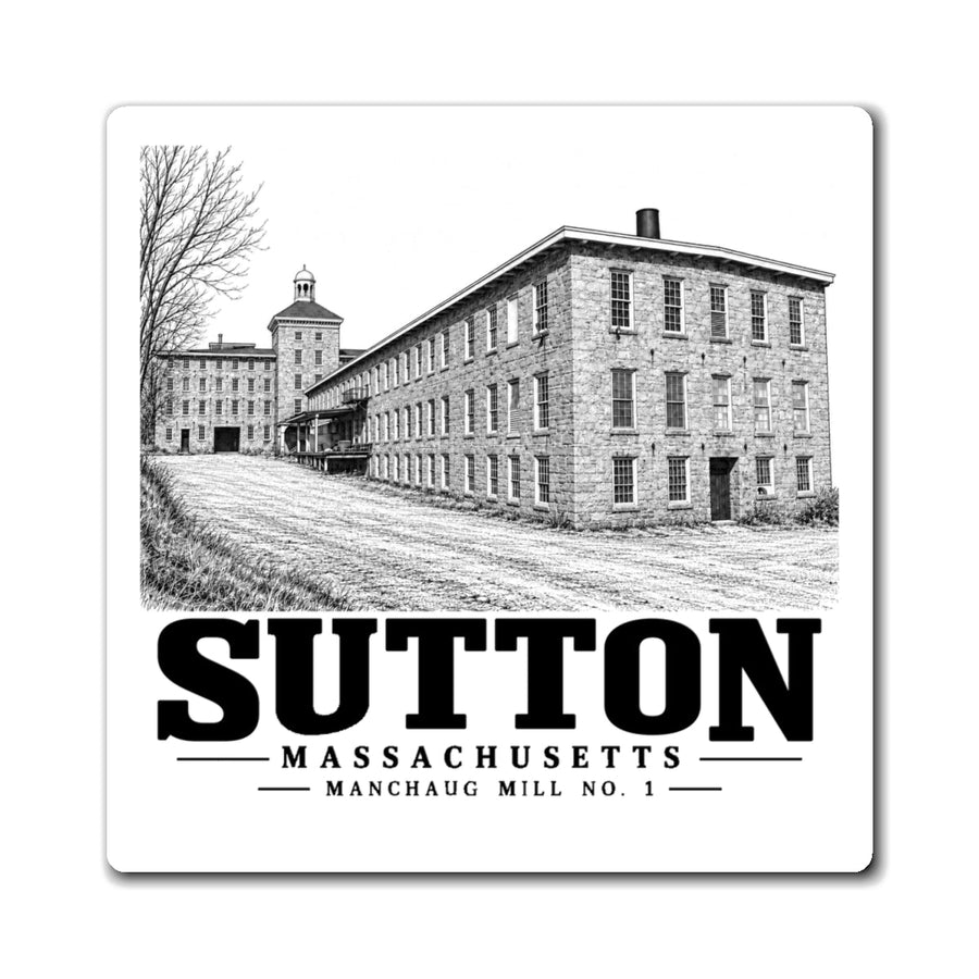 Sutton Manchaug Mill No. 1 4 in Magnet - Default - front product view