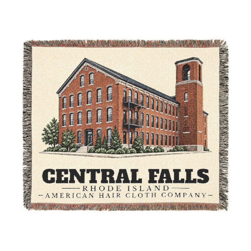 American Hair Cloth Company — Central Falls, Rhode Island woven blanket, product view 1