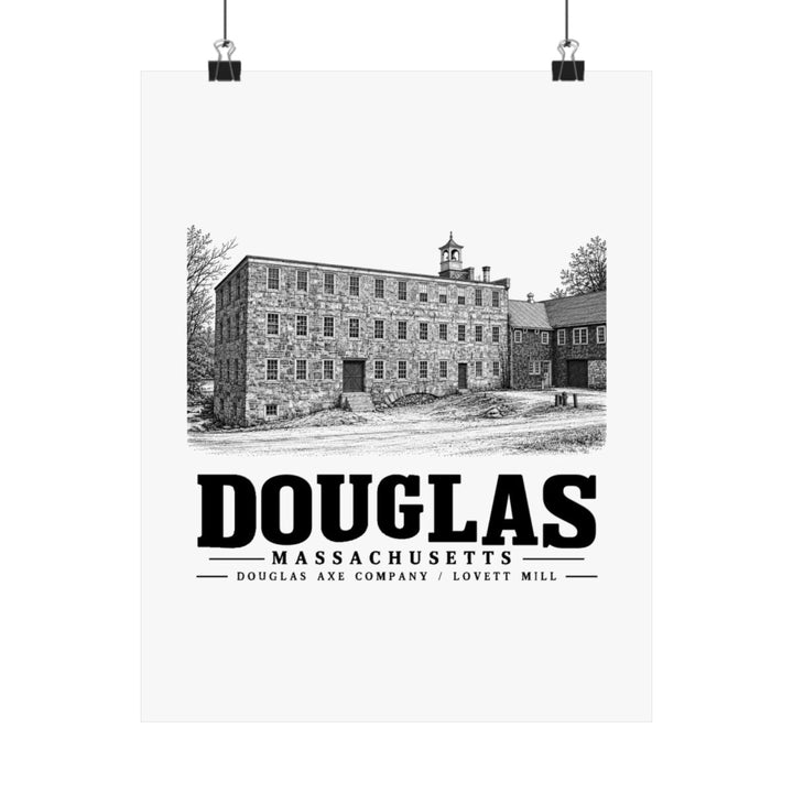 Douglas Axe Company / Lovett Mill 11 x 14 in Matte Poster - Default - front product view