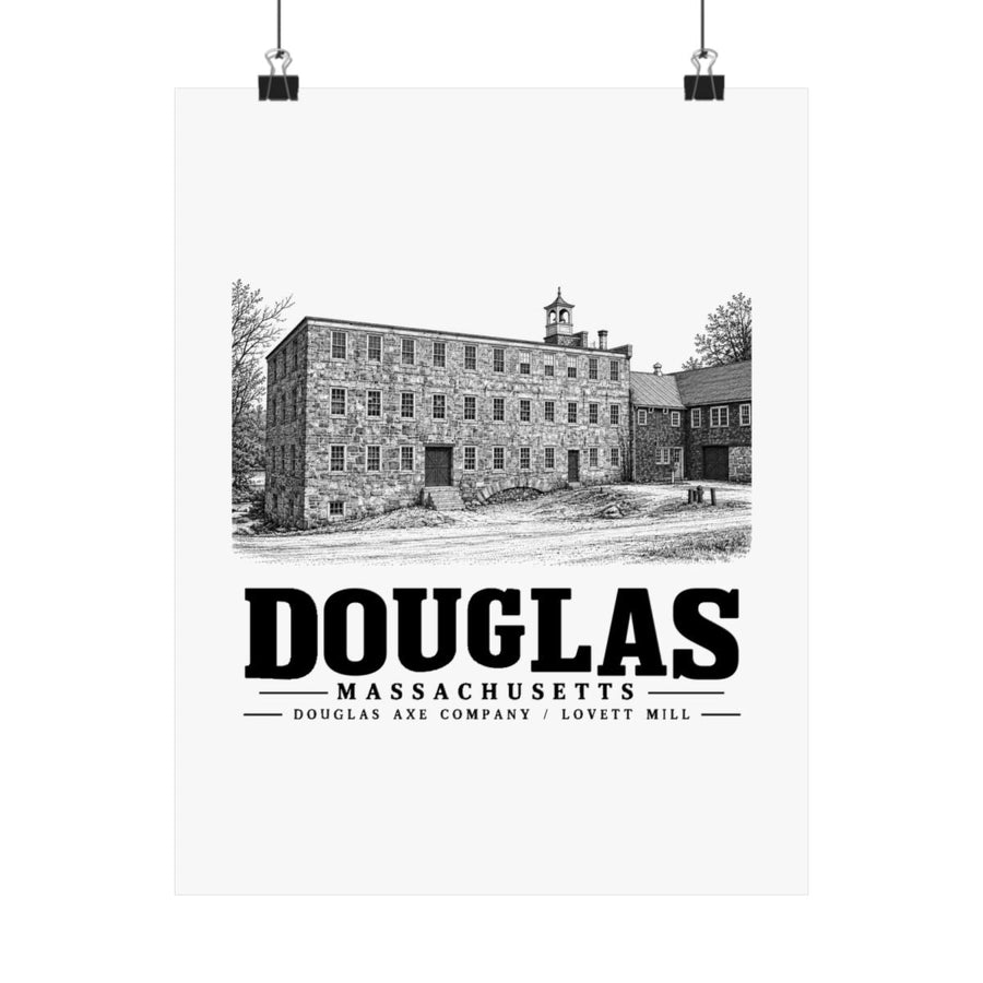 Douglas Axe Company / Lovett Mill 11 x 14 in Matte Poster - Default - front product view