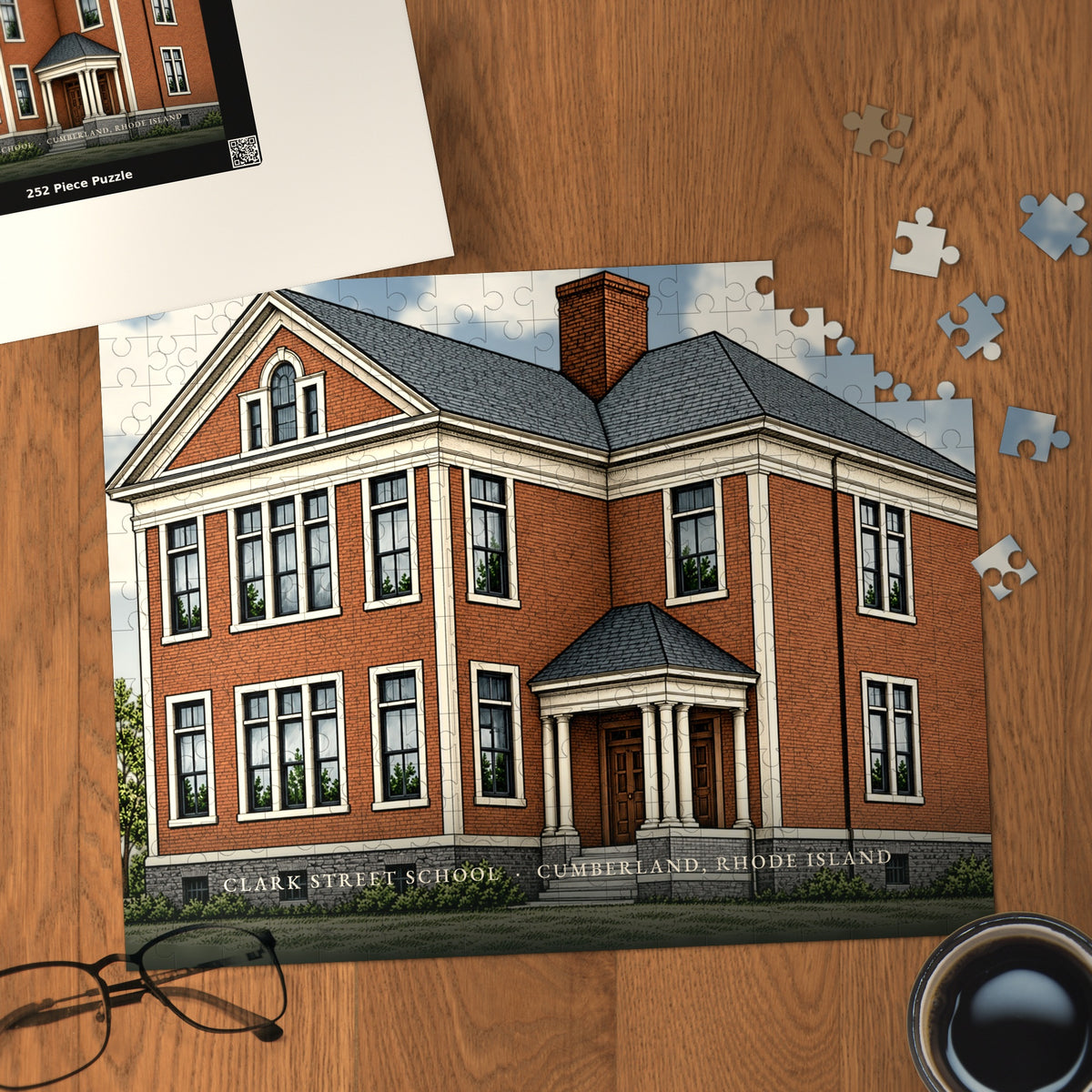 Cumberland Clark Street School 252-Piece Jigsaw Puzzle