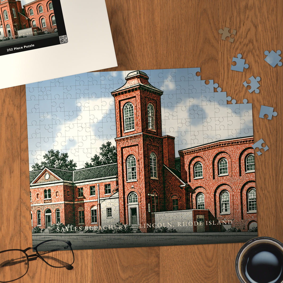 Lincoln Sayles Bleachery 252-Piece Jigsaw Puzzle
