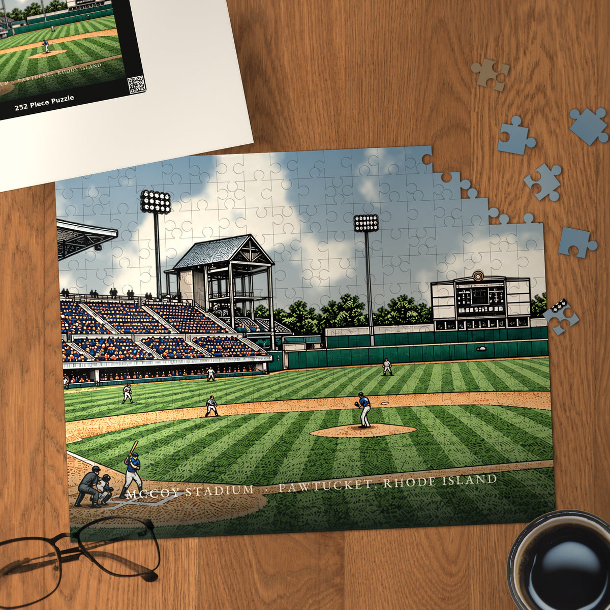 Pawtucket McCoy Stadium 252-Piece Jigsaw Puzzle