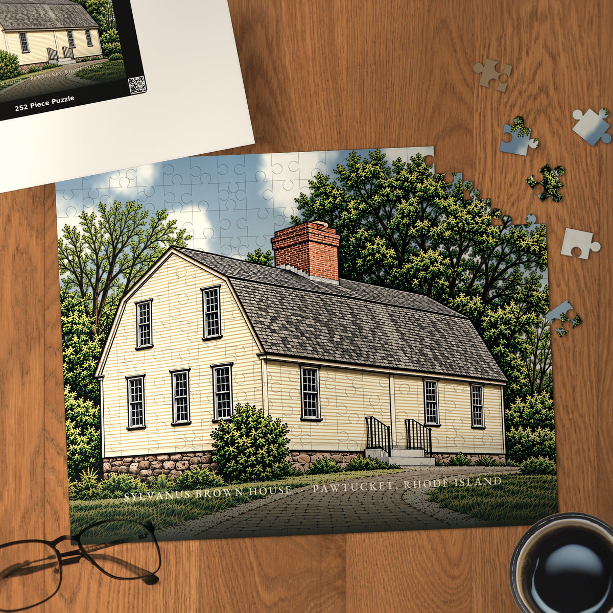 Pawtucket Sylvanus Brown House 252-Piece Jigsaw Puzzle