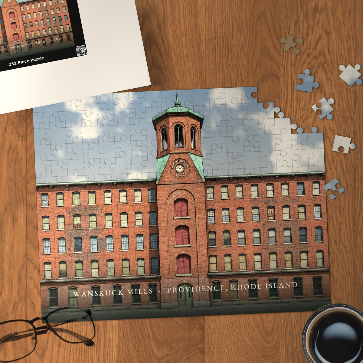Providence Wanskuck Mills 252-Piece Jigsaw Puzzle