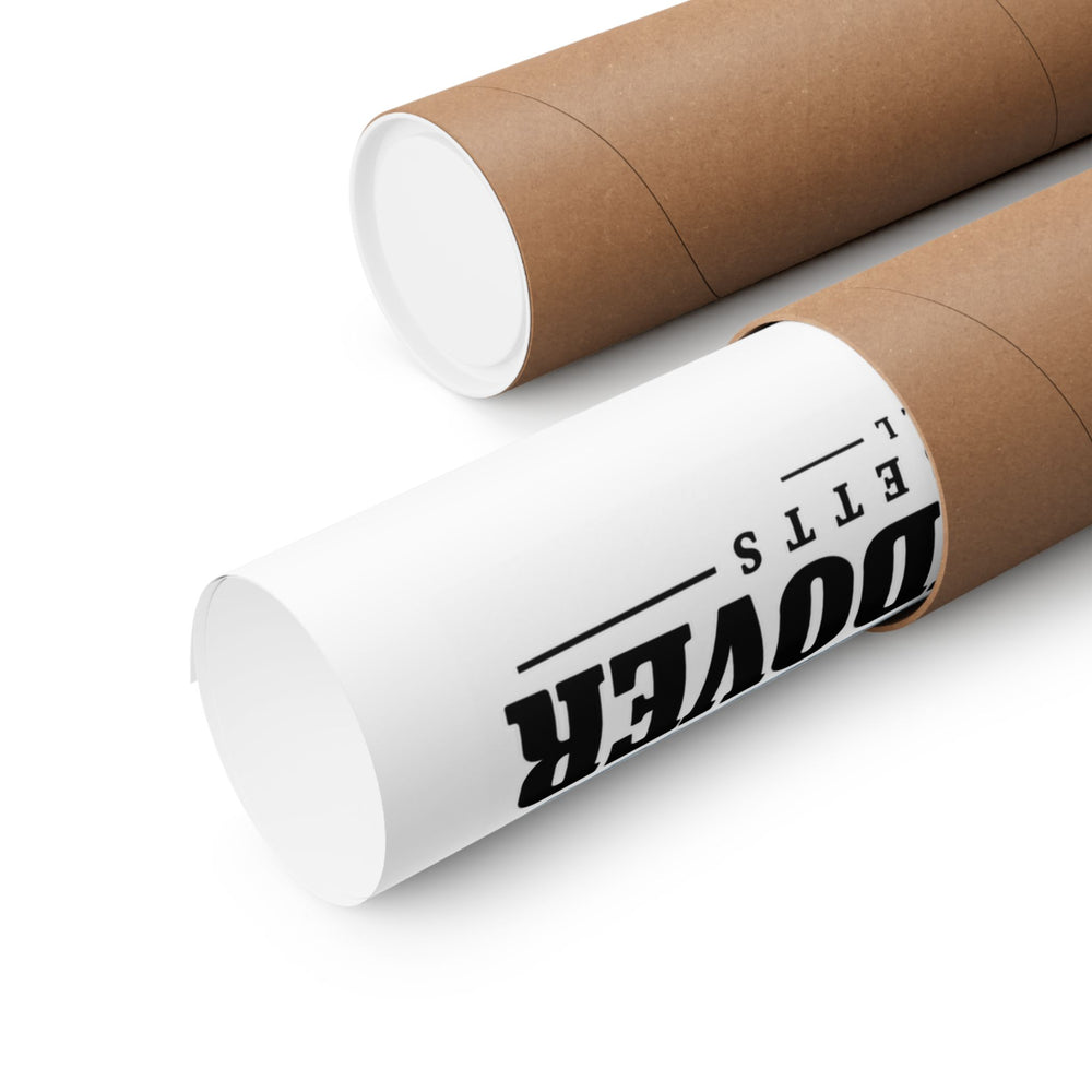 11 x 14 printed poster roll of Stevens Mill matte poster, North Andover, Massachusetts.