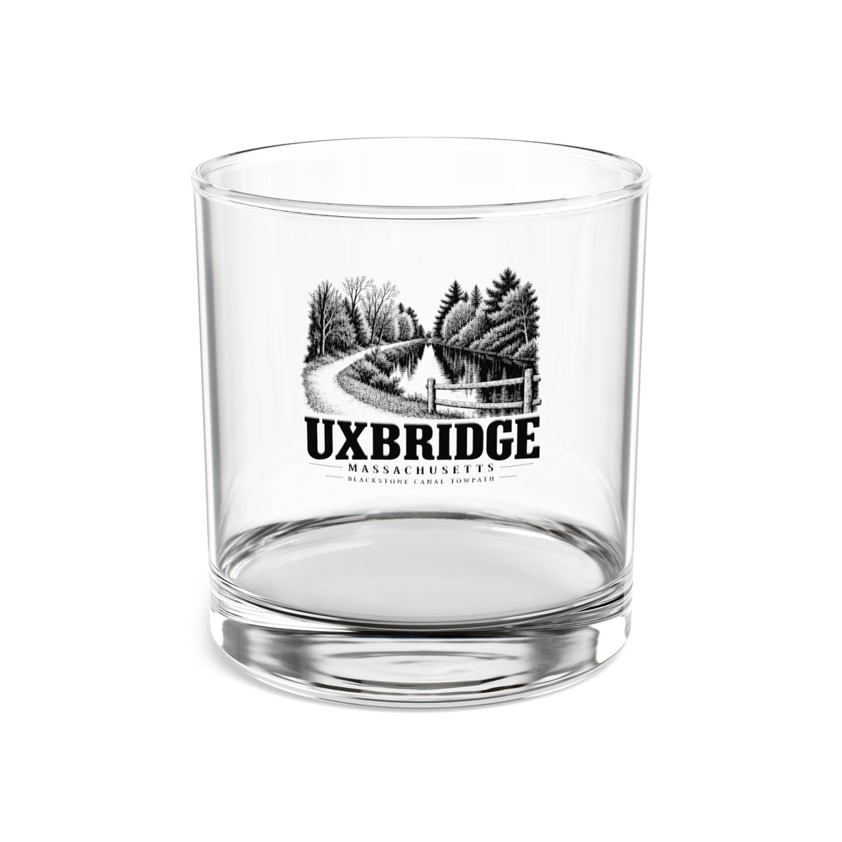 Uxbridge Tow Path 10 oz Rocks Glass product mockup