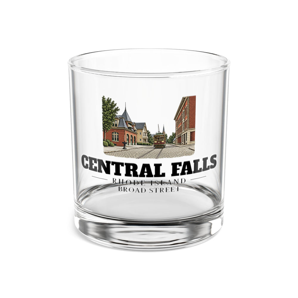 Front view of Central Falls Broad Street 10 oz Rocks Glass