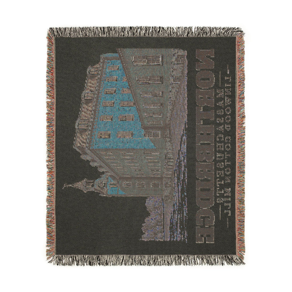 Linwood Cotton Mill — Northbridge, Massachusetts woven blanket, product view 4