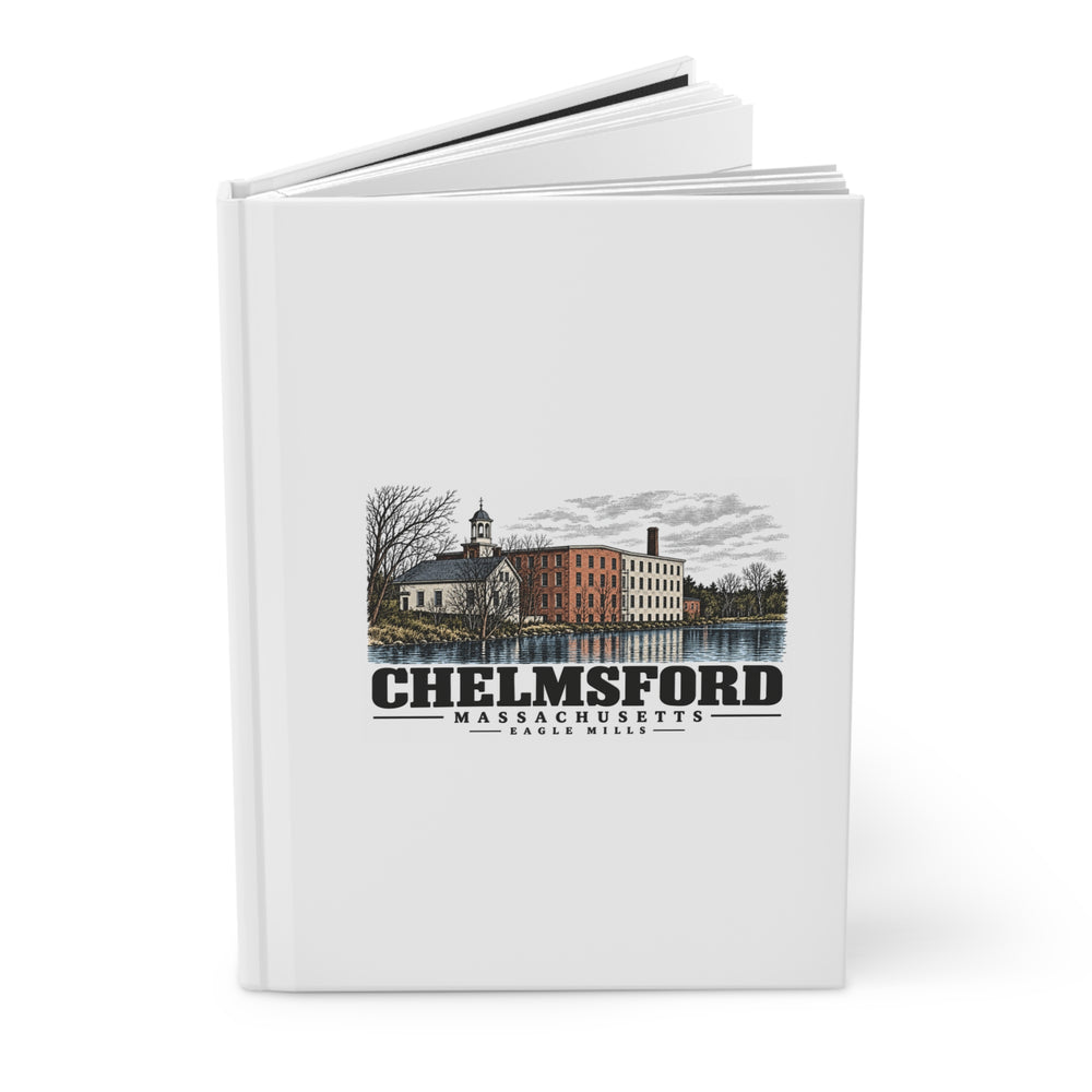 Chelmsford Eagle Mills Matte Hardcover Journal - Merrimack Valley Goods