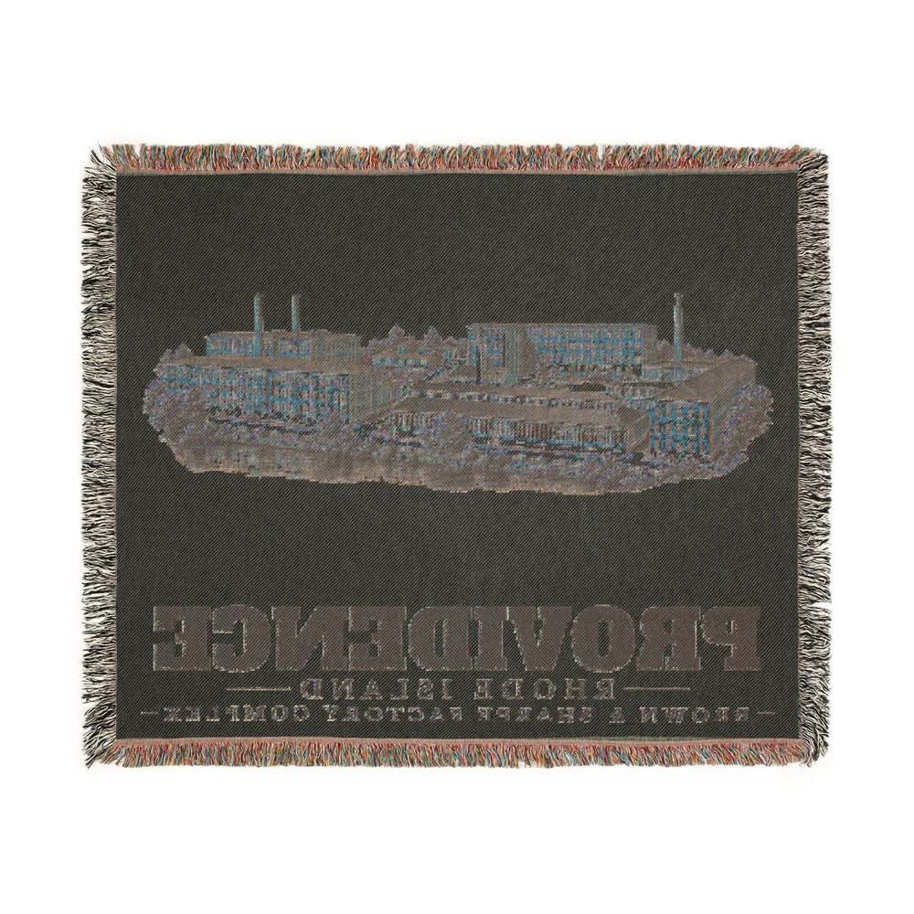 Brown & Sharpe Factory Complex — Providence, Rhode Island woven blanket, product view 3