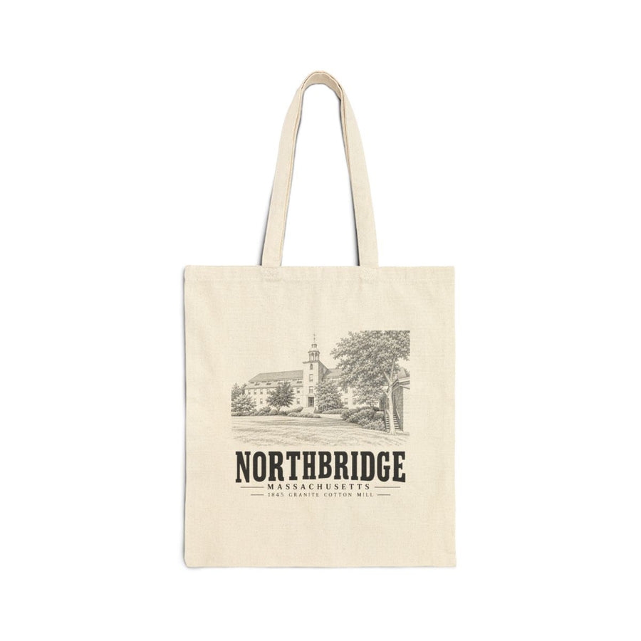 Northbridge 1845 Granite Cotton Mill Heavy Canvas Tote - Natural - front product view