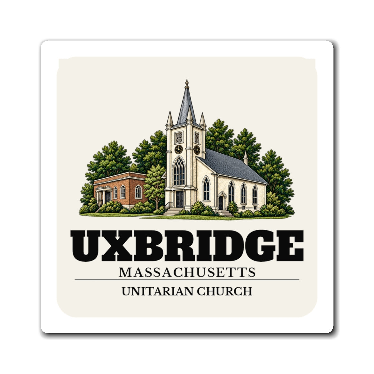 Uxbridge Unitarian Church 4 in Magnet