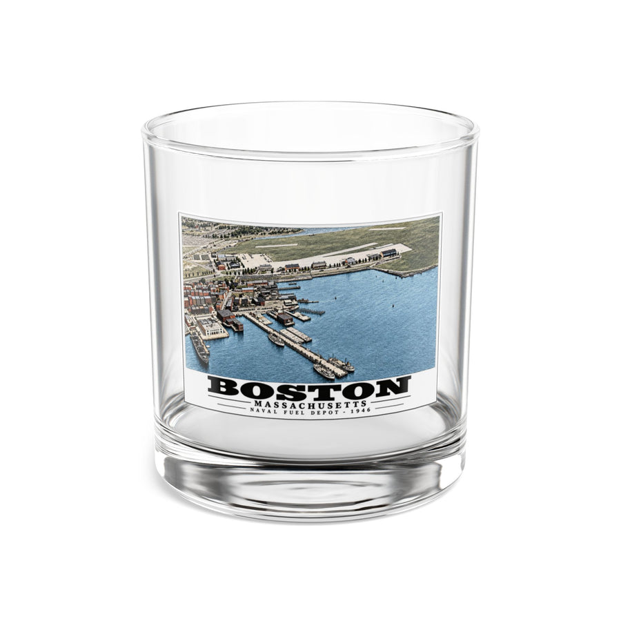 Fuel Depot 10 oz Rocks Glass - Boston Harbor