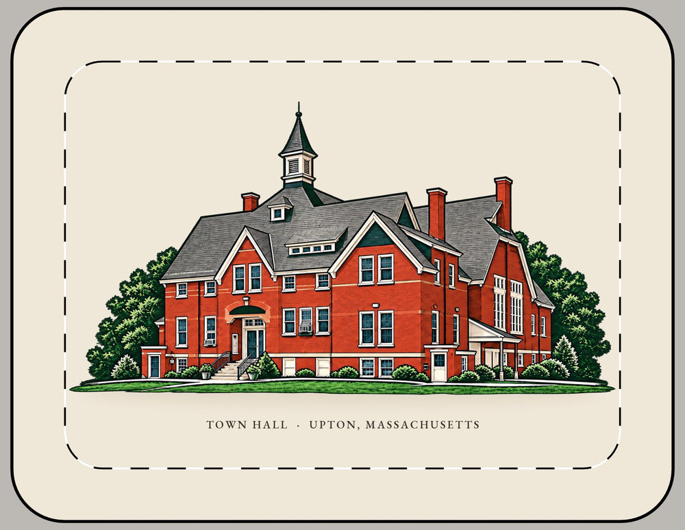 Upton Town Hall Laptop Sleeve