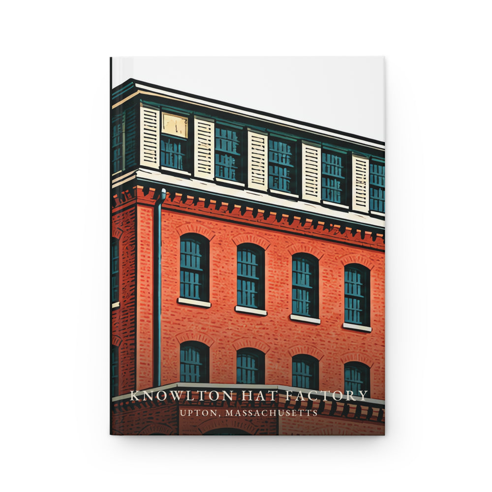 Upton Knowlton Hat Factory journal, front cover