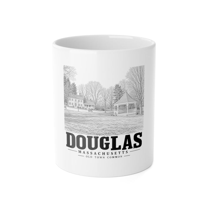 Douglas Old Town Common 11 oz Ceramic Mug - White - front product view