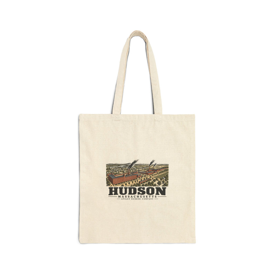 Apsley Rubber Company Natural + Black Heavy Canvas Tote - Assabet Valley Goods