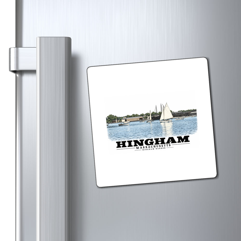 Hingham Harbor, Hingham, Mass. 4 in Magnet - Boston Harbor