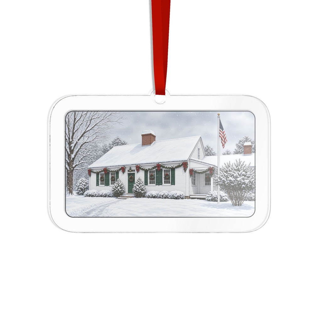 Clara Barton Birthplace — Oxford, MA Christmas Ornament