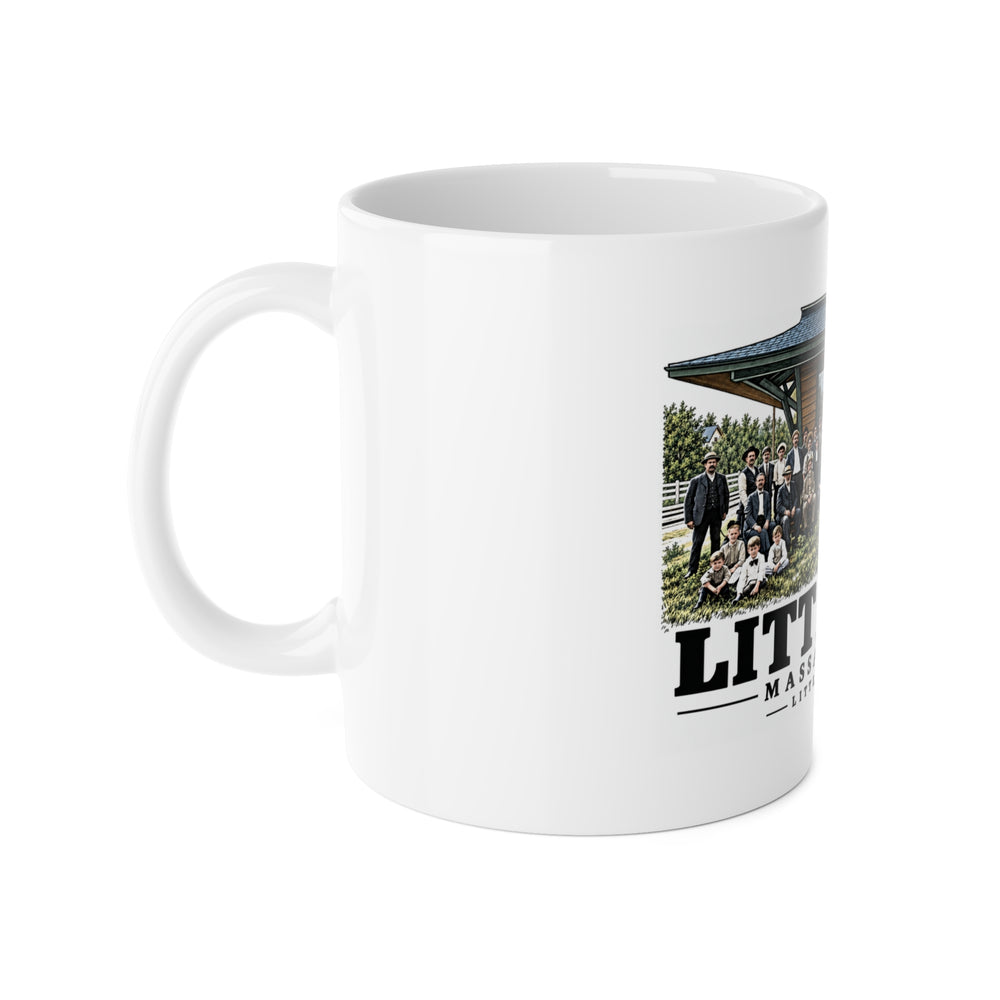 LITTLETON Littleton Depot 11 oz White Ceramic Mug - Assabet Valley Goods