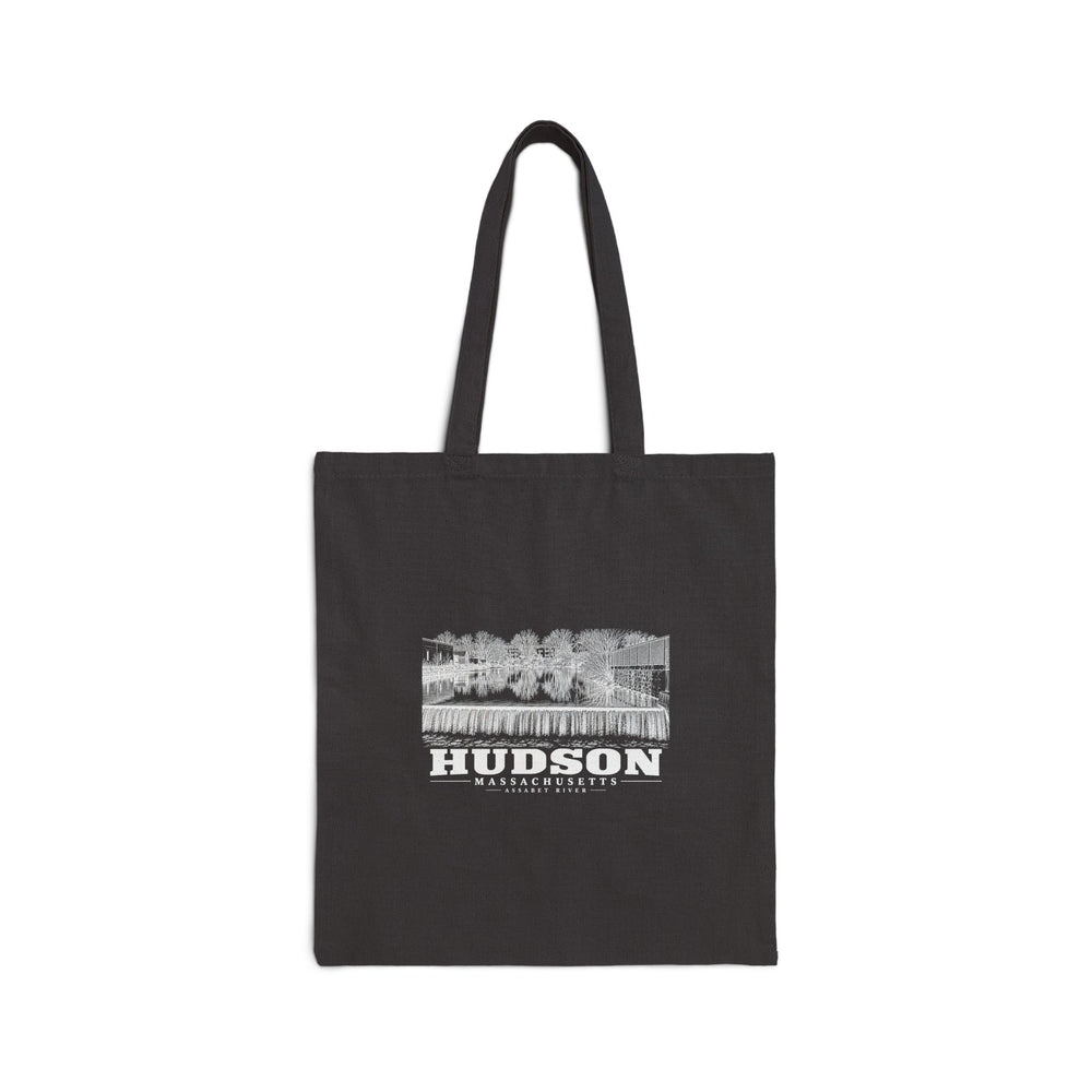 Assabet River Natural + Black Heavy Canvas Tote - Assabet Valley Goods