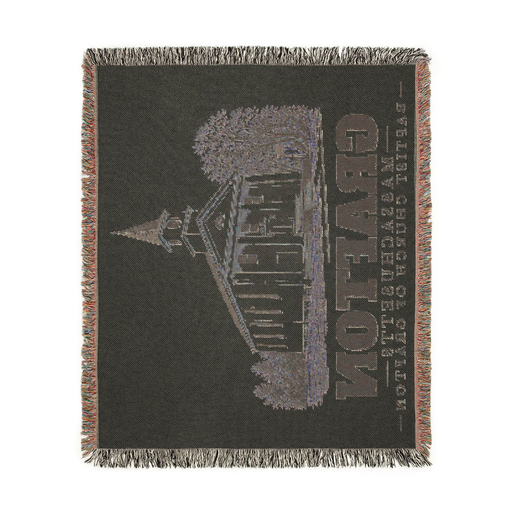 Baptist Church of Grafton — Grafton, Massachusetts woven blanket, product view 4