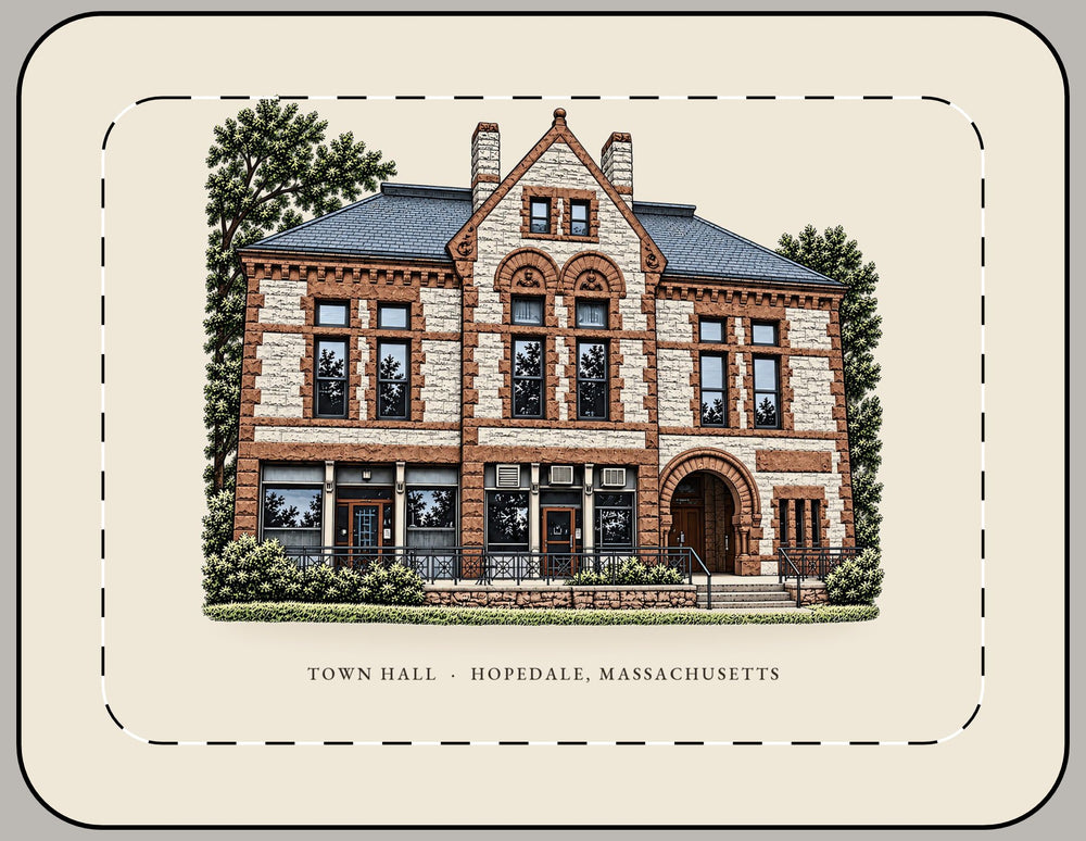 Hopedale Town Hall Laptop Sleeve