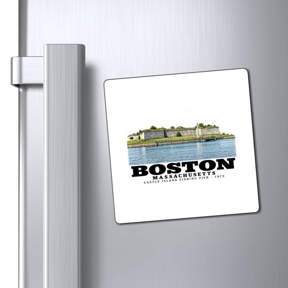 Castle Island, includes Fishing Pier 4 in Magnet - Boston Harbor
