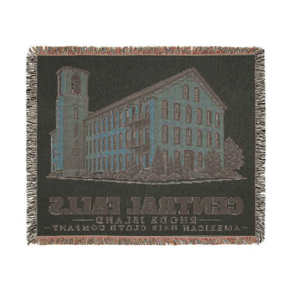 American Hair Cloth Company — Central Falls, Rhode Island woven blanket, product view 3