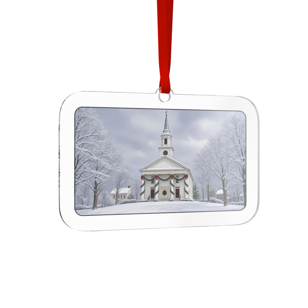 Second Congregational Church — Douglas, MA Christmas Ornament
