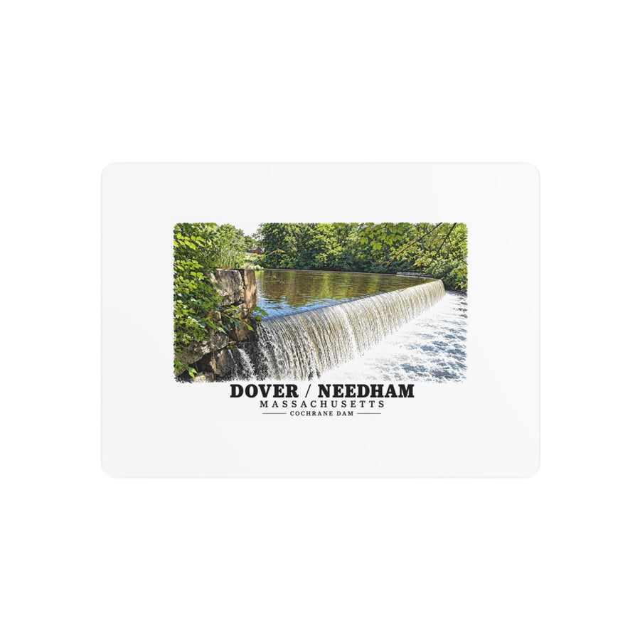Dam on the Charles River, Dover MA.jpg 7 × 5 in Horizontal Metal Wall Art - Charles River