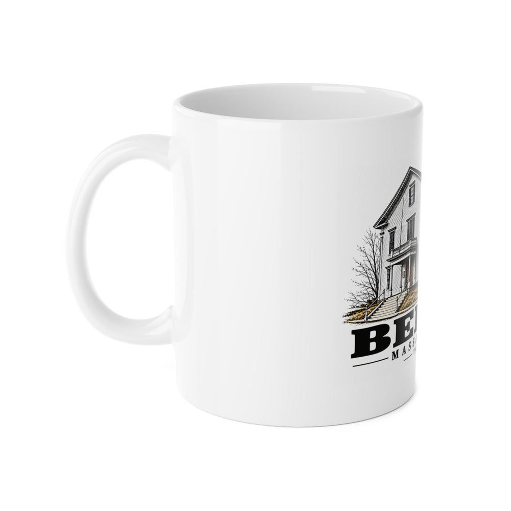Illustrated Town Hall in Berlin on ceramic mug