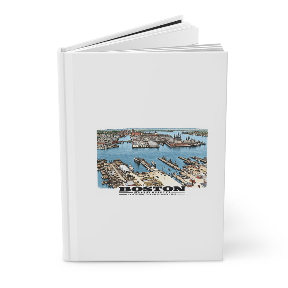 Lockwoods Basin Matte Hardcover Journal - Boston Harbor