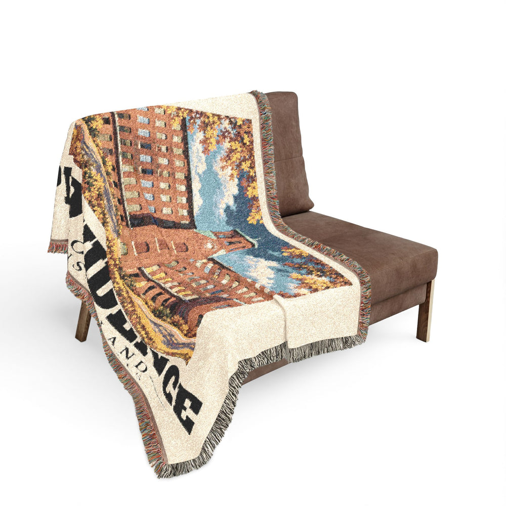 Wanskuck Mills — Providence, Rhode Island Woven Blanket