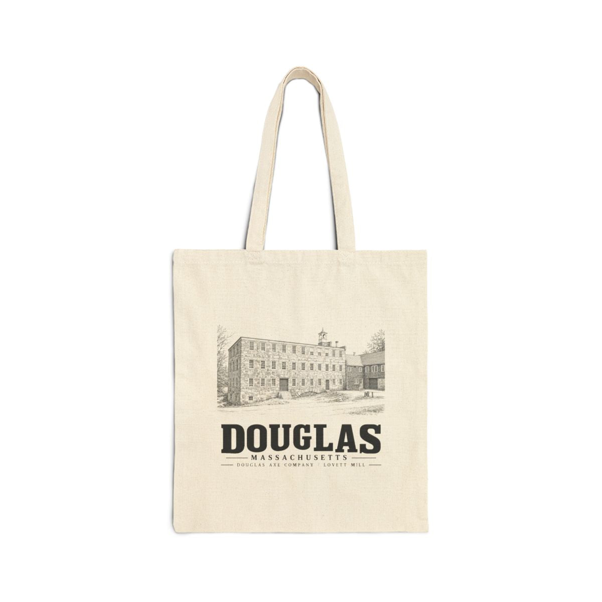 Douglas Axe Company / Lovett Mill Heavy Canvas Tote - Natural - front product view