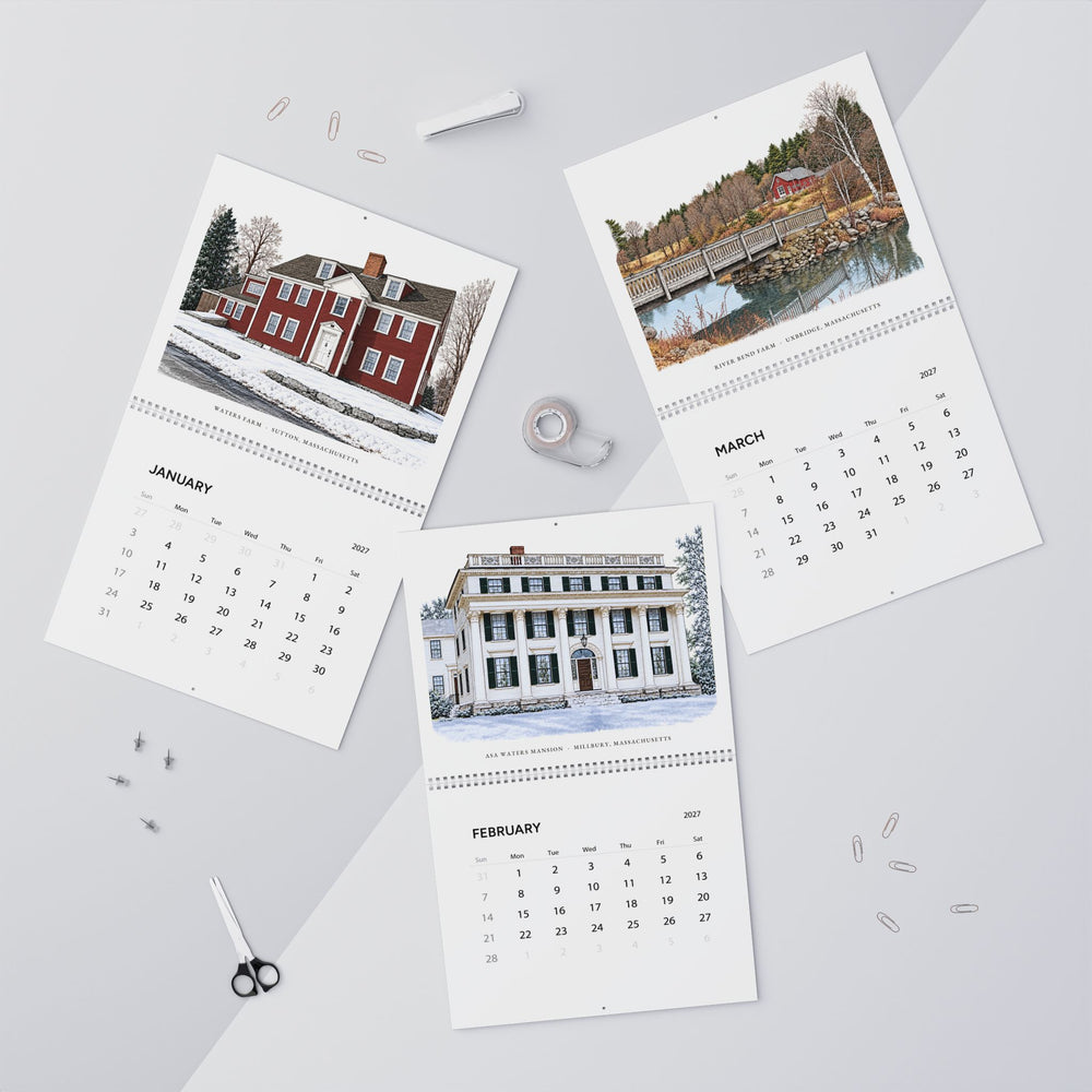 The Blackstone Valley Collection — 2027 Wall Calendar