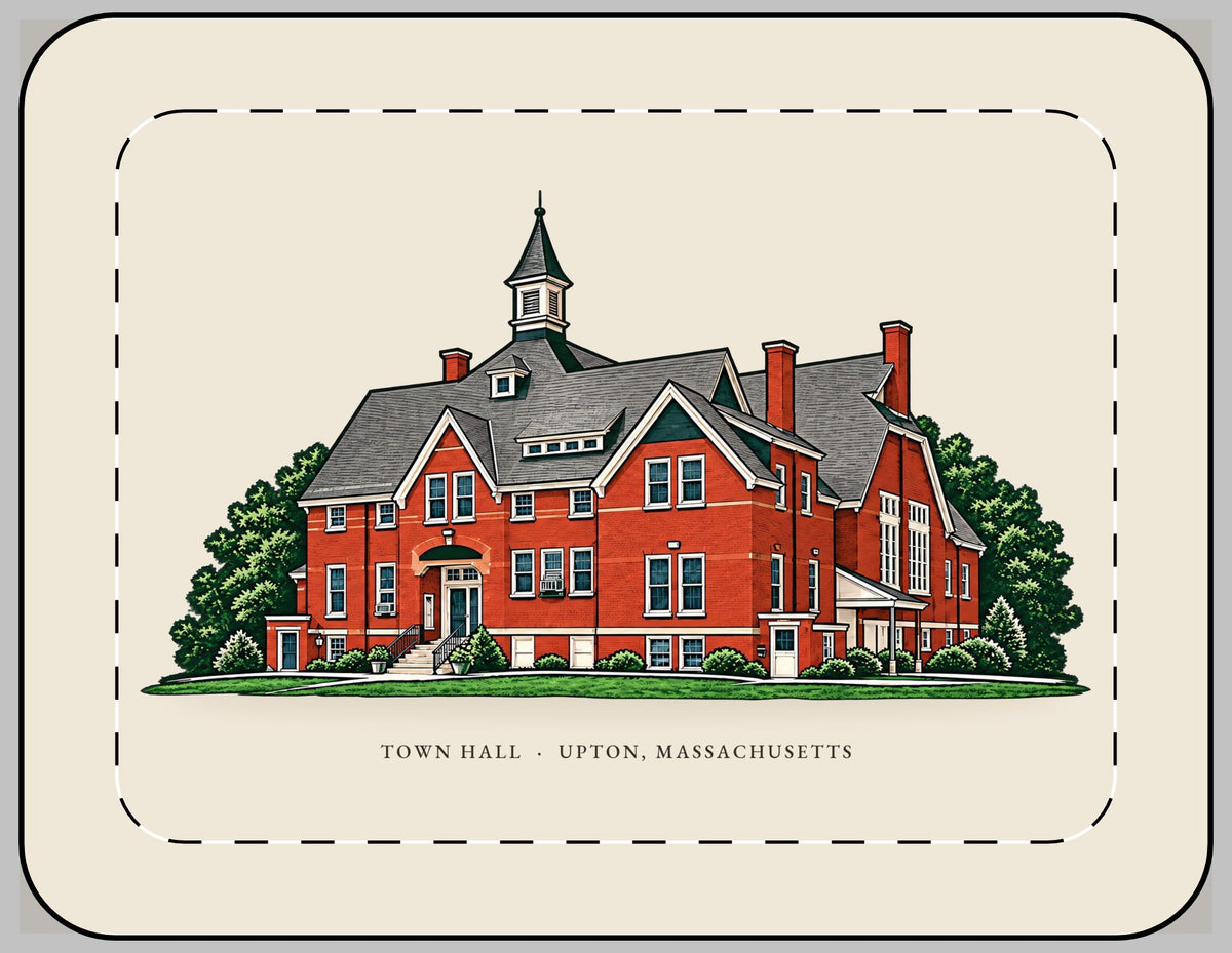 Upton Town Hall Laptop Sleeve