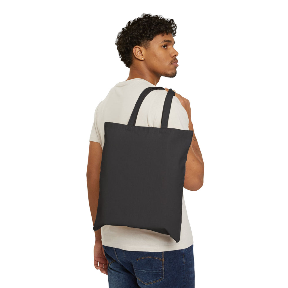 Powder Mill Office Natural + Black Heavy Canvas Tote - Assabet Valley Goods