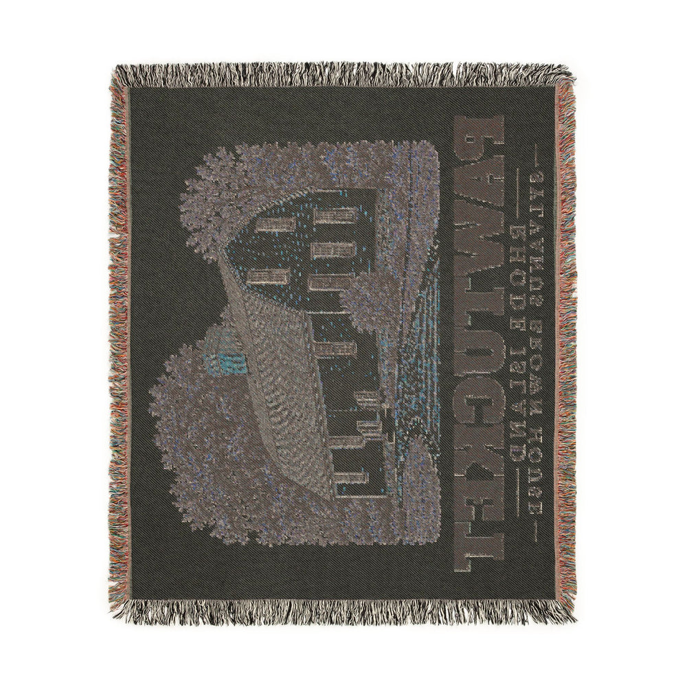 Sylvanus Brown House — Pawtucket, Rhode Island woven blanket, product view 4