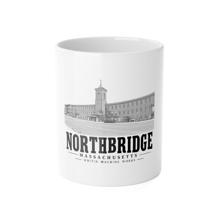 Northbridge Whitin Machine Works 11 oz Ceramic Mug - White - front product view