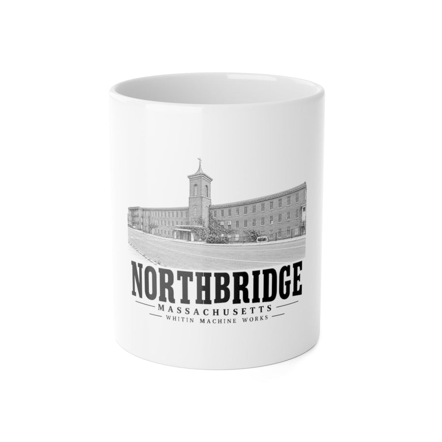 Northbridge Whitin Machine Works 11 oz Ceramic Mug - White - front product view