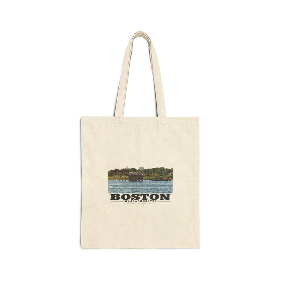 Long Island Natural Heavy Canvas Tote - Boston Harbor