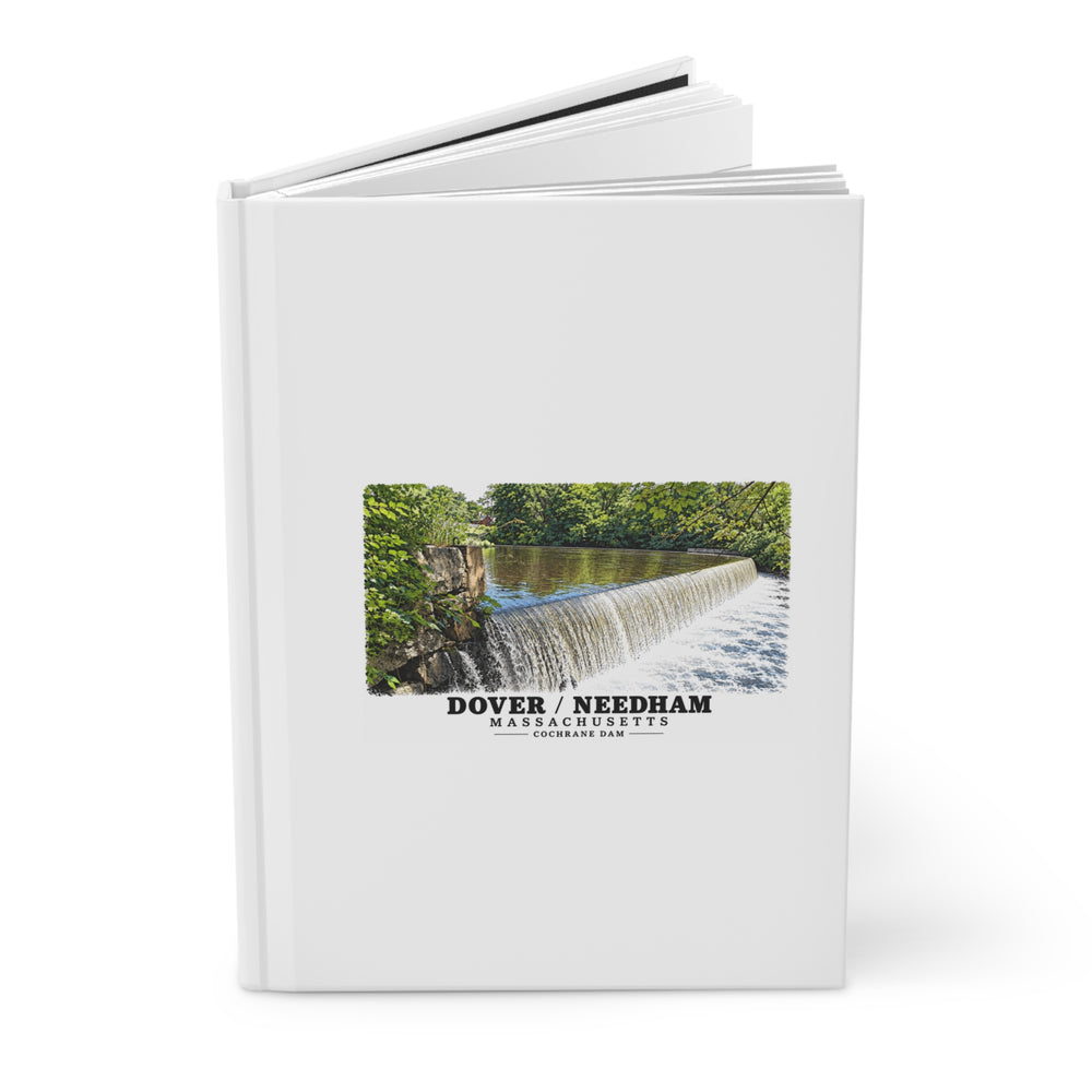 Dam on the Charles River, Dover MA.jpg Matte Hardcover Journal - Charles River