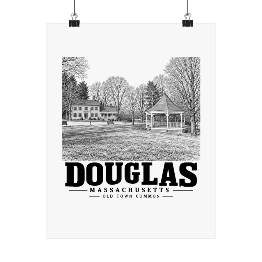 Douglas Old Town Common 11 x 14 in Matte Poster - Default - front product view
