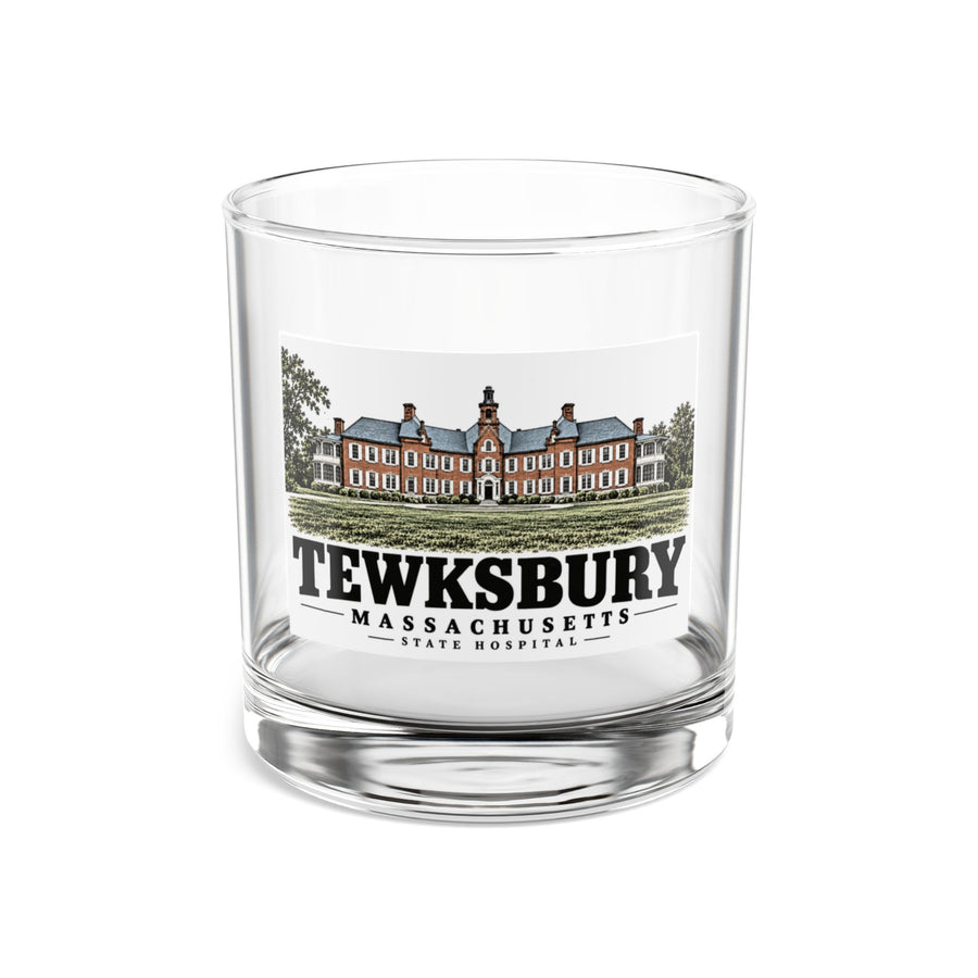 Front of State Hospital rocks glass, Tewksbury, Massachusetts.