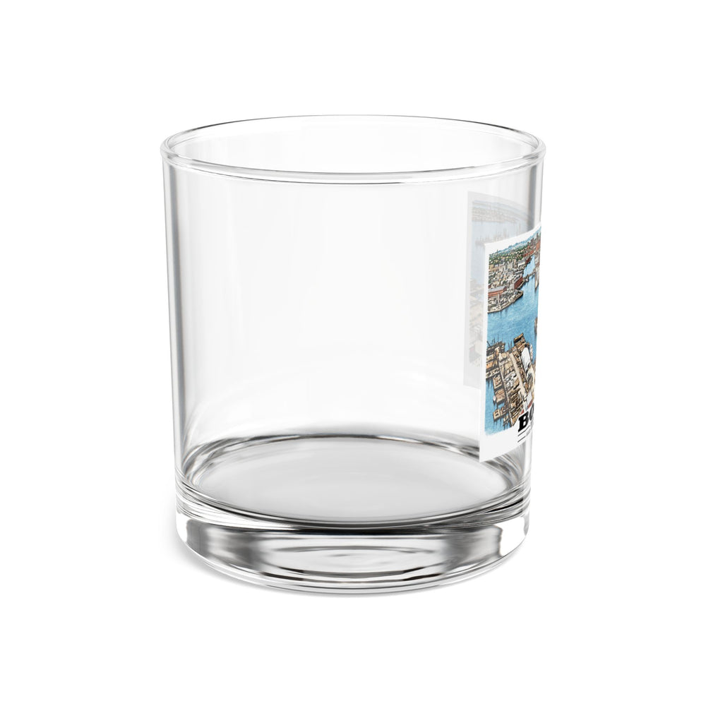 Lockwoods Basin 10 oz Rocks Glass - Boston Harbor