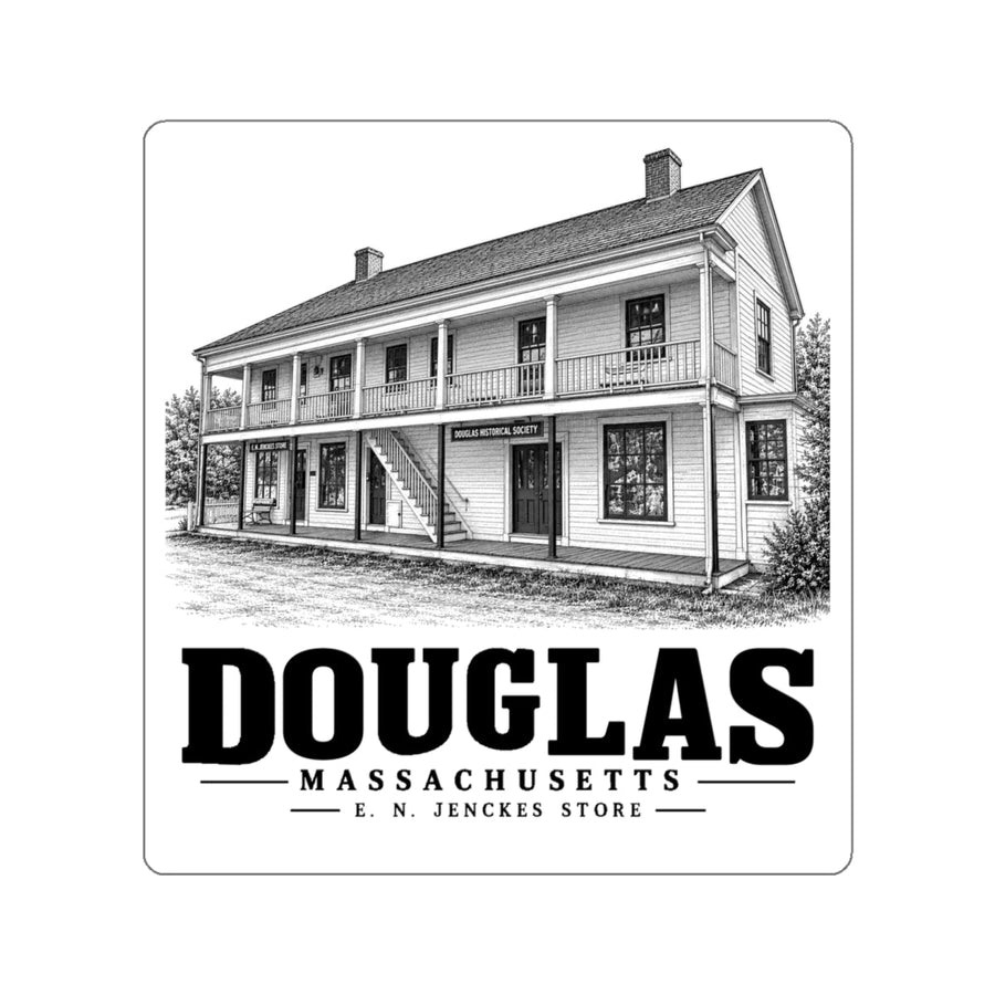 Douglas E. N. Jenckes Store 4 in Die-Cut Sticker - Default - front product view