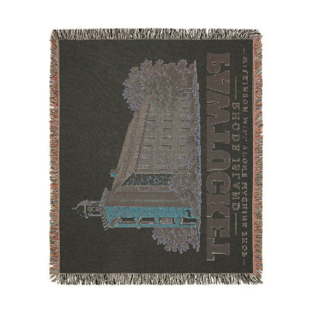 Wilkinson Mill Stone Machine Shop — Pawtucket, Rhode Island woven blanket, product view 4